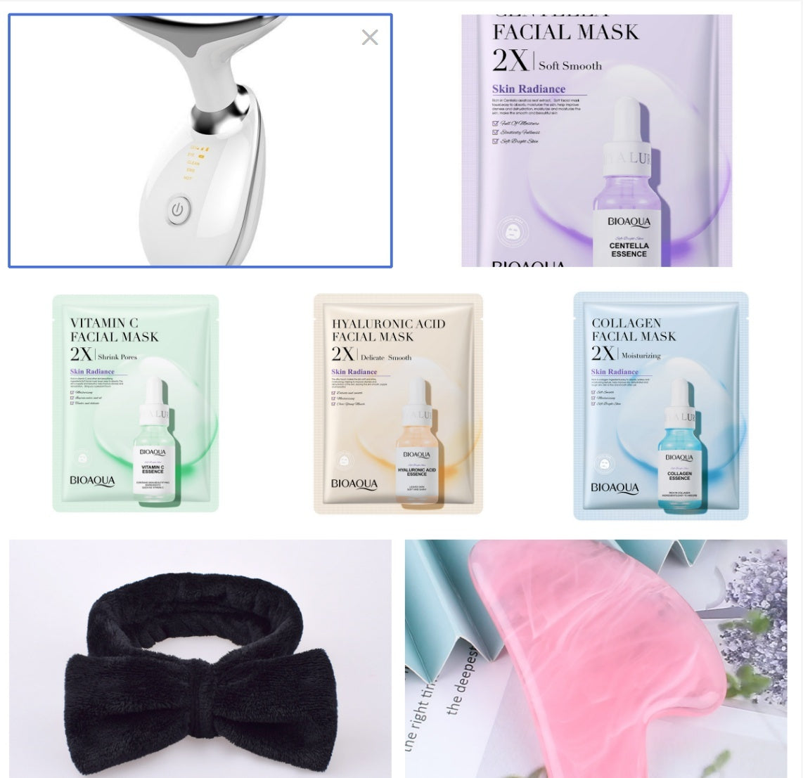 Electric Facial Massager for an Instant Youthful Glow