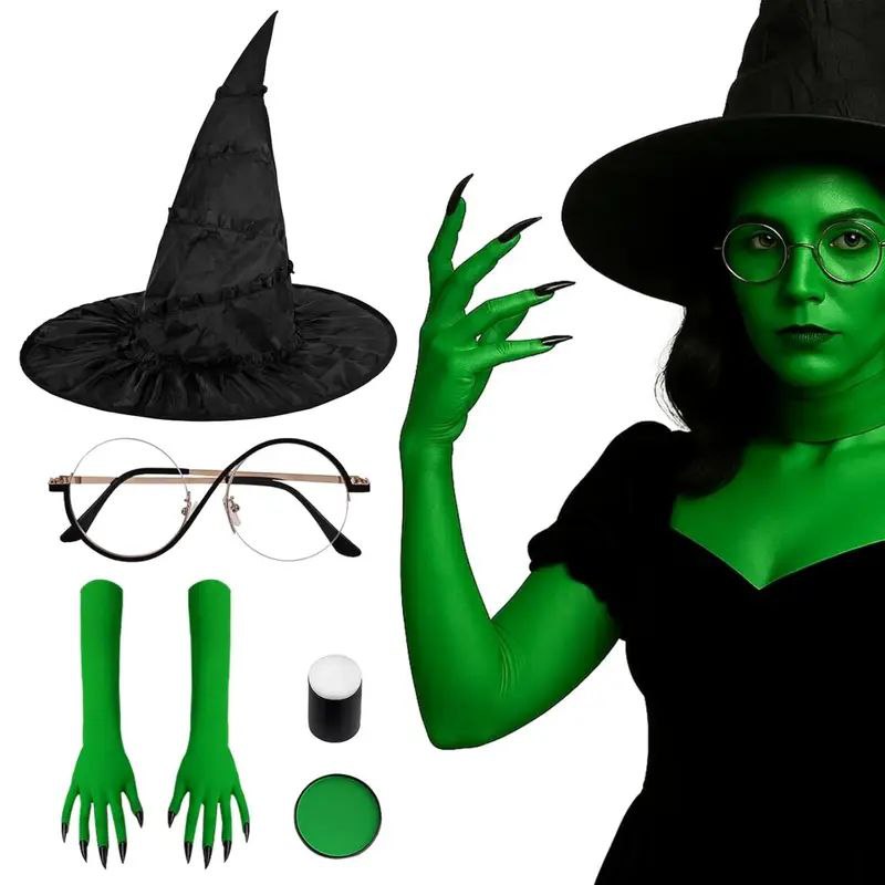 5-piece - Elphaba costume from the musical The Wicked