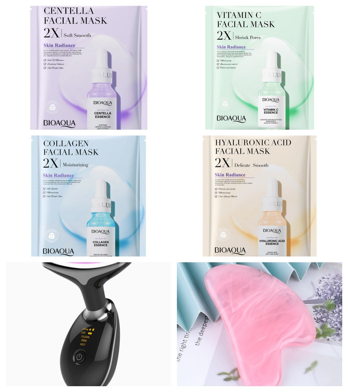 Electric Facial Massager for an Instant Youthful Glow