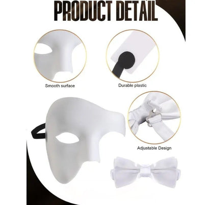 Dramatic Elegance! Complete Phantom of the Opera / Master of Ceremonies Costume Kit – Instant Halloween Luxury