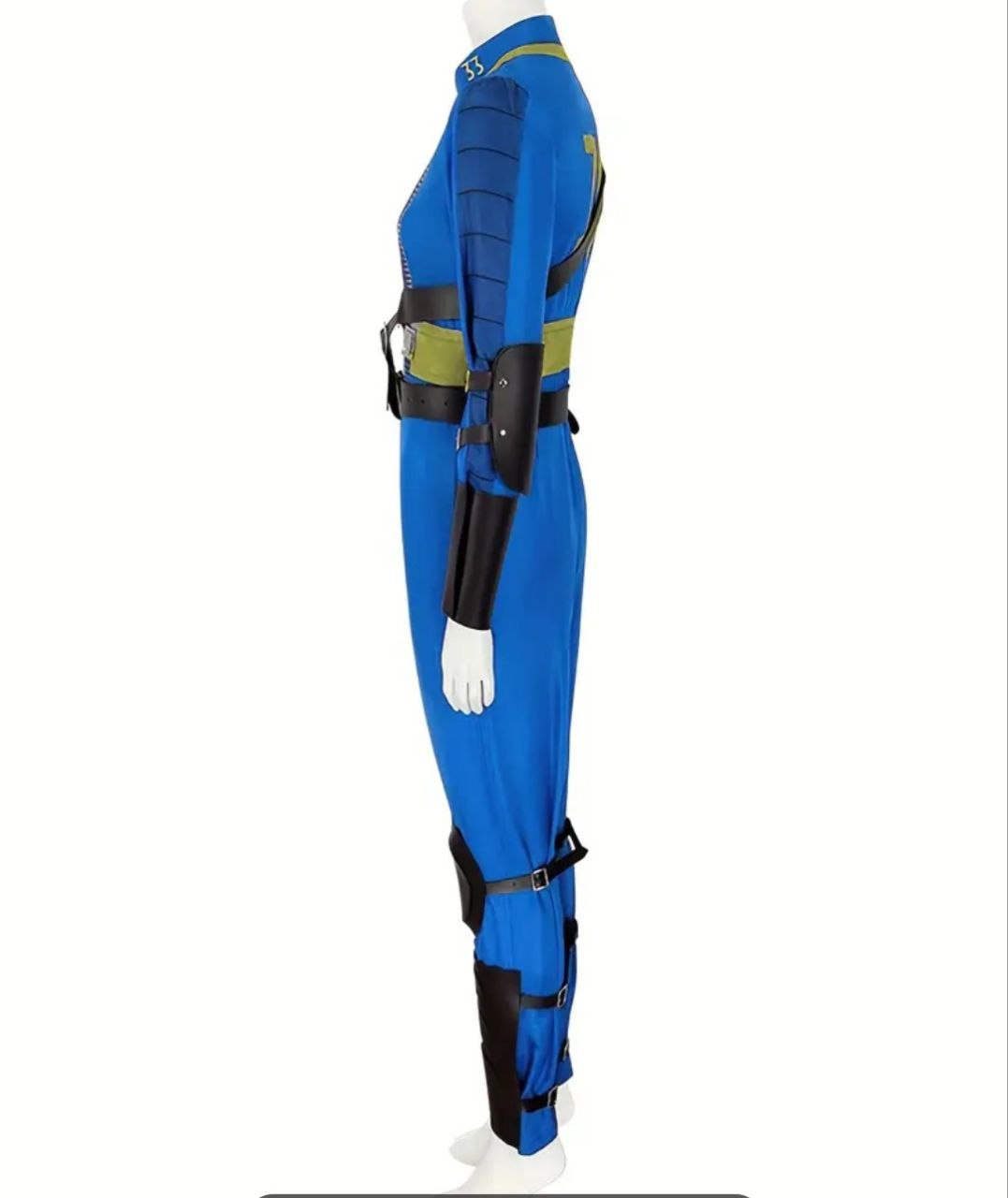 Fallout Costume 33 Blue Jumpsuit Fallout Season 1 Cosplay Suit Halloween