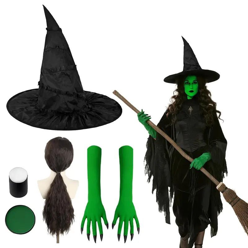5-piece - Elphaba costume from the musical The Wicked