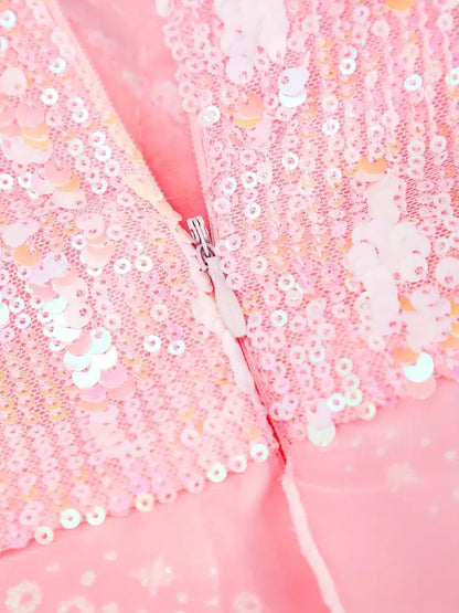 Glinda dress for girls, from the movie The Wicked